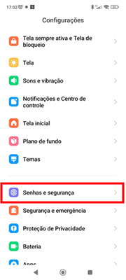 senhas e seguranca 