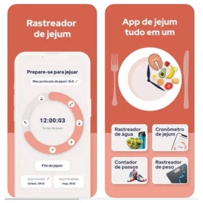 Aplicativos para monitorar jejum