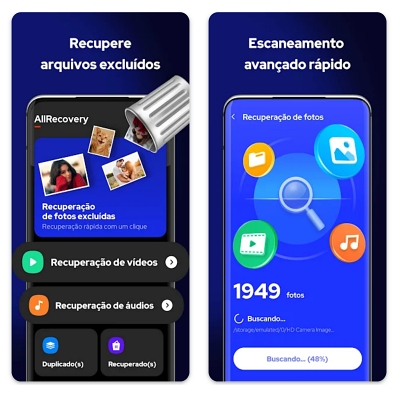 Apps para recuperar fotos apagadas