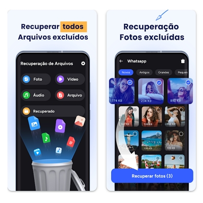 Apps para recuperar fotos apagadas