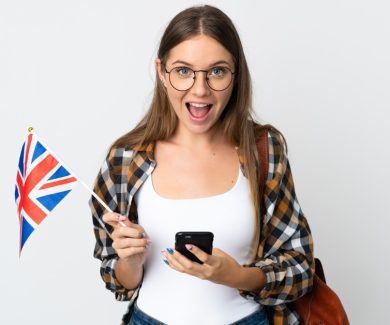 como falar inglês rápido pelo celular